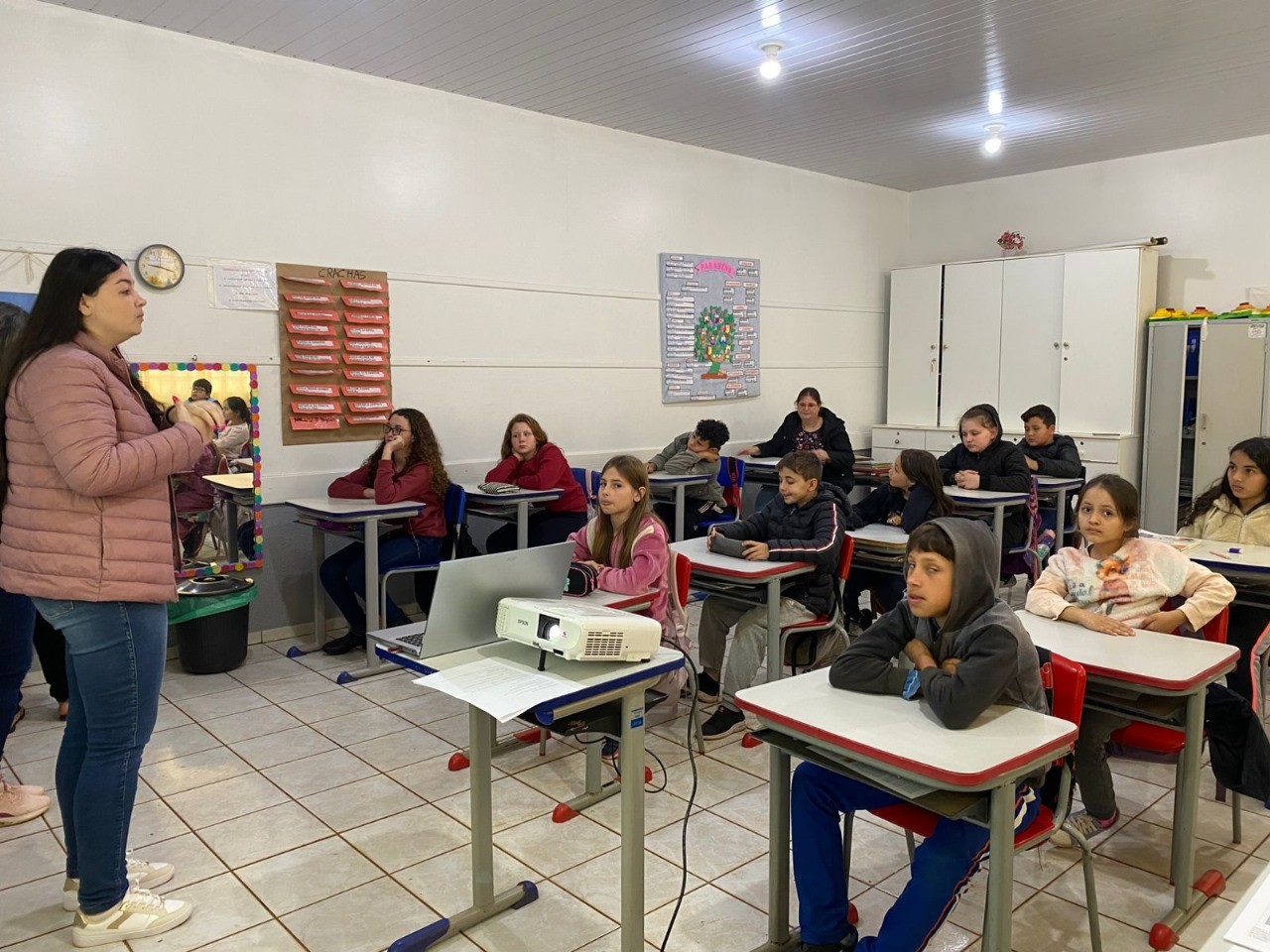 Capa da Noticia: PALESTRAS ESCOLAS MUNICIPAIS