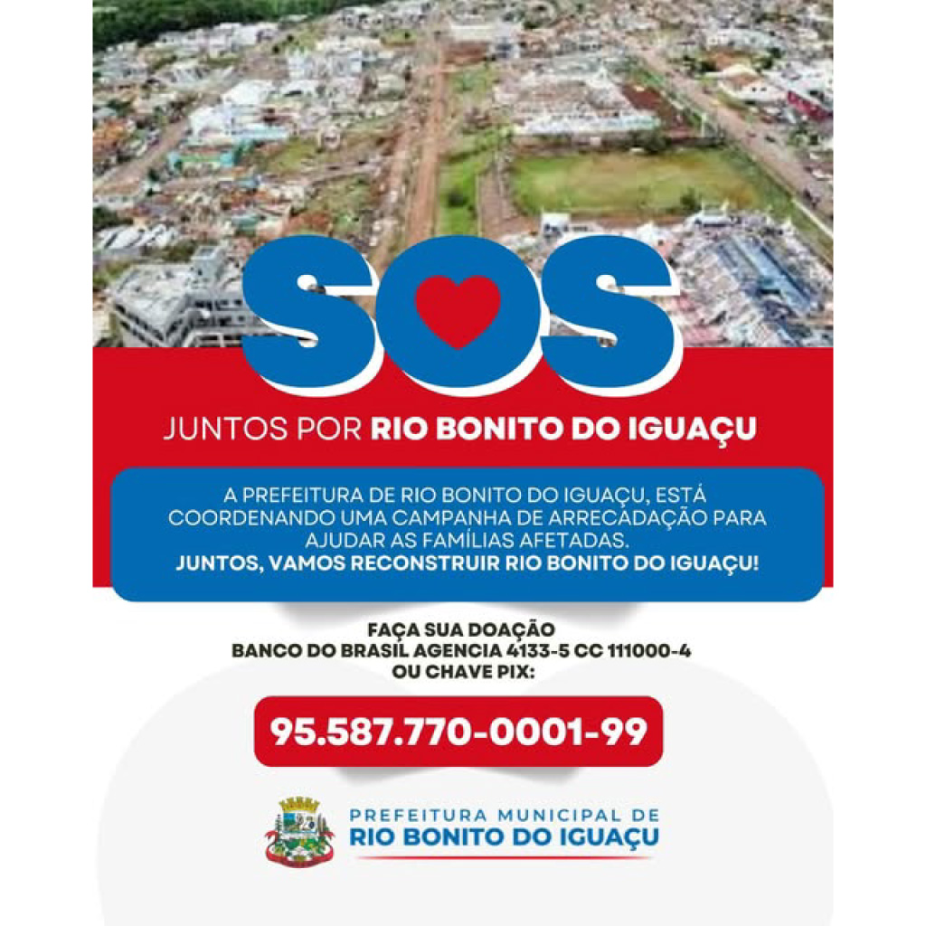https://riobonito.pr.gov.br/uploads/imgs/S.O.S. RIO BONITO DO IGUAÇU: ÚNICO CANAL OFICIAL DE DOAÇÕES